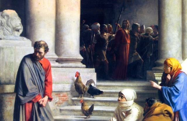 Bloch - Verleugnung Jesu durch Petrus (fragment)