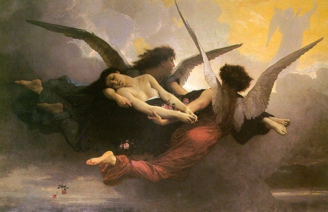 Bouguereau - A soul brought to heaven (1878)